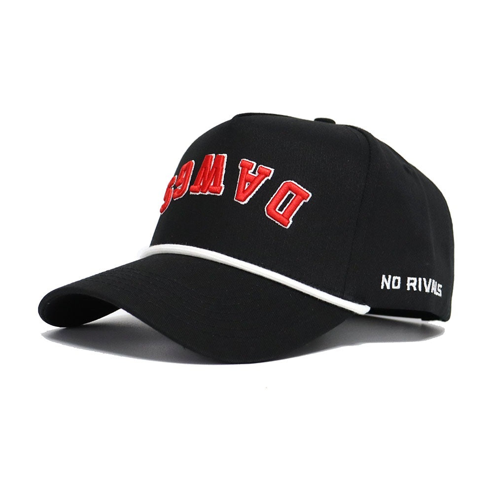 Upside Down DAWGS Hat - Georgia - Blackout - No Rivals