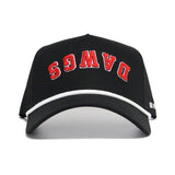 Upside Down DAWGS Hat - Georgia - Blackout - No Rivals