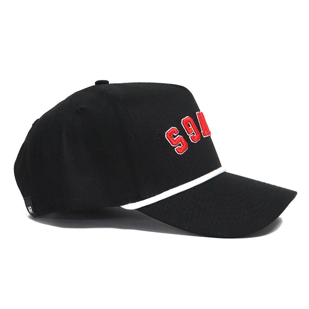 Upside Down DAWGS Hat - Georgia - Blackout - No Rivals