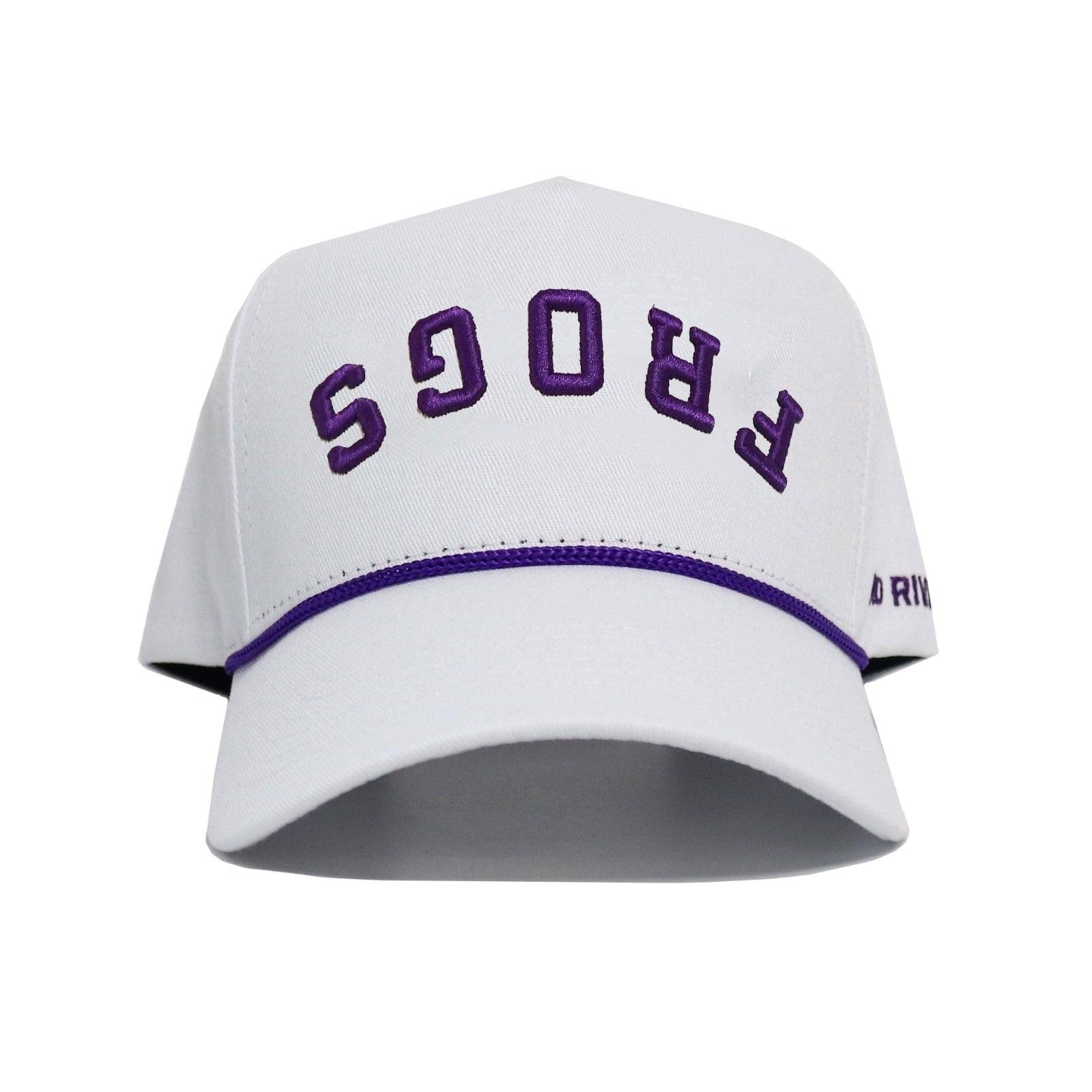 Upside Down FROGS Hat - TCU - Whiteout - No Rivals