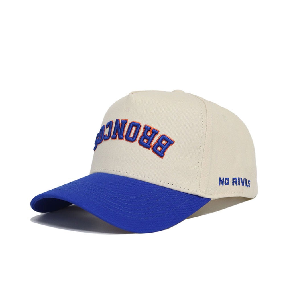 Upside Down BRONCOS Hat - Boise State-Classic Colors - No Rivals