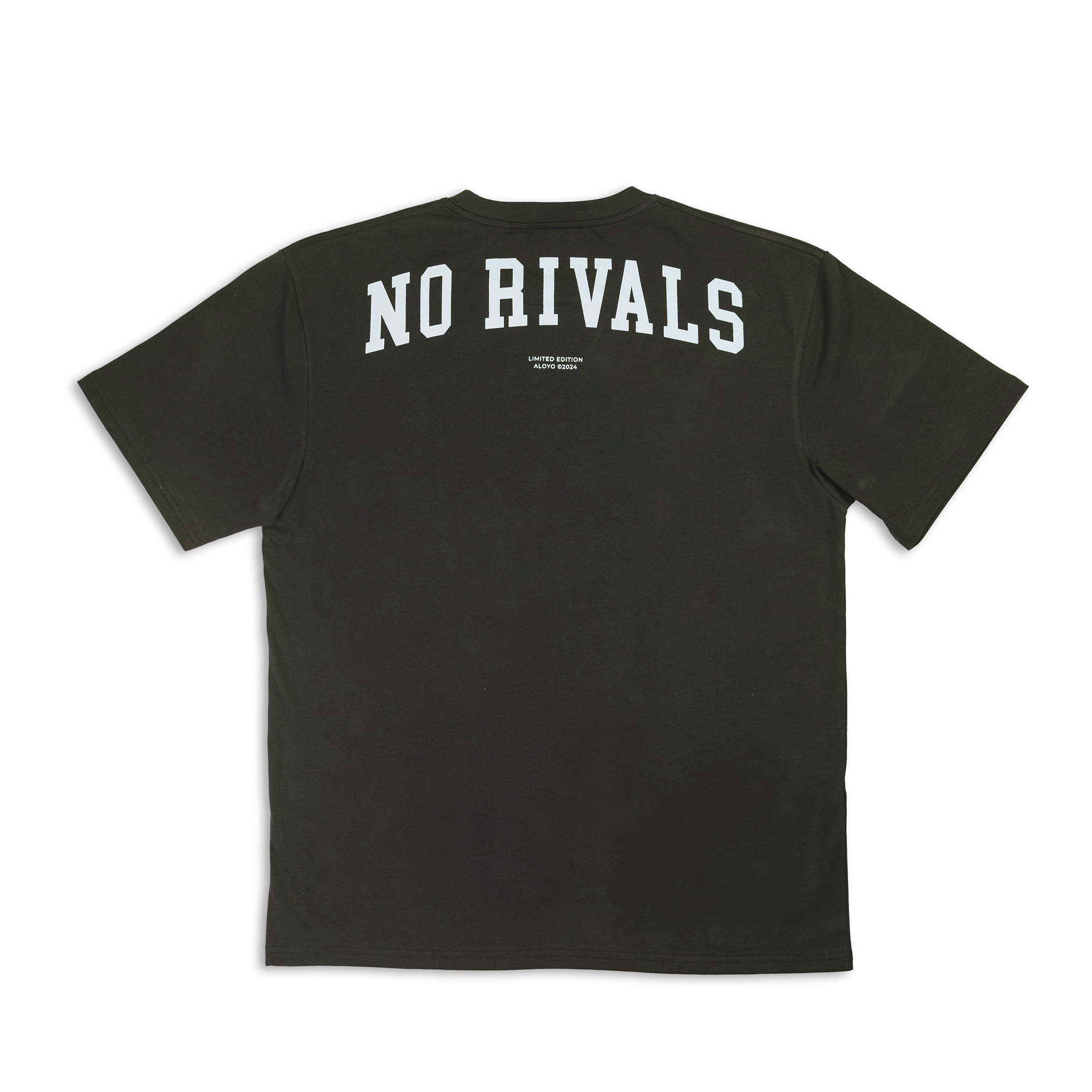 No Rivals Espresso Curved T-Shirt - No Rivals