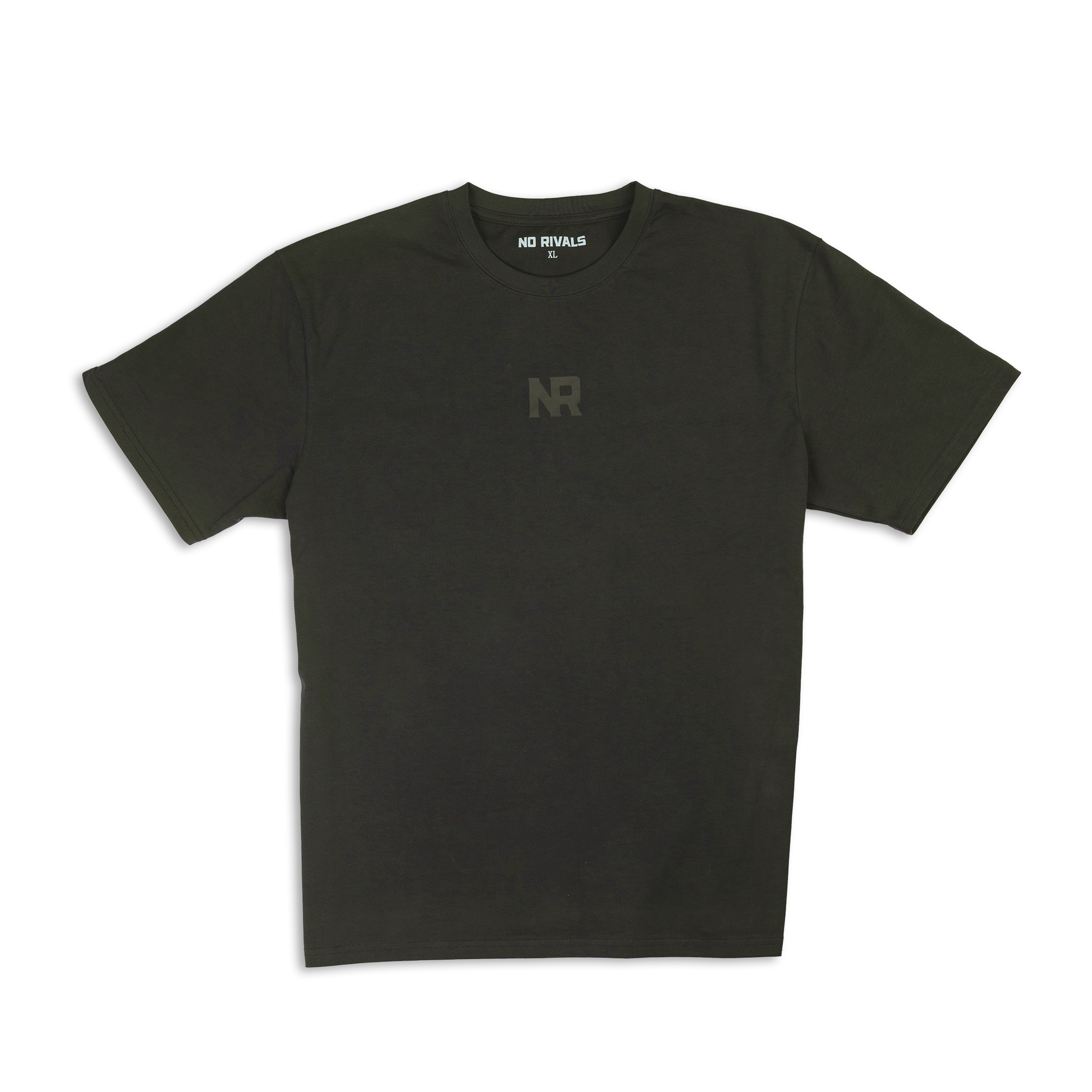 No Rivals Espresso Curved T-Shirt - No Rivals