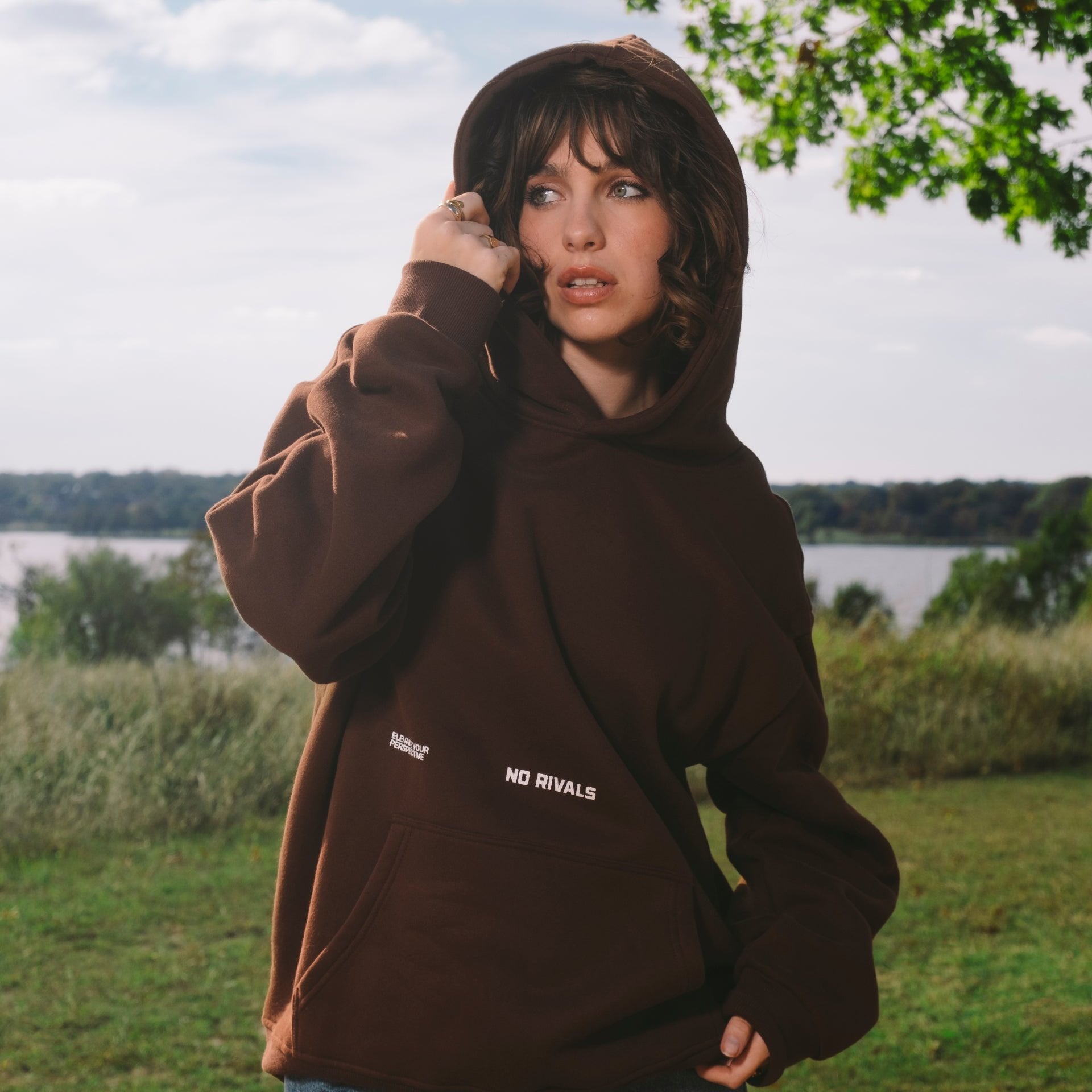 Elevate Your Perspective Hoodie - Espresso - No Rivals