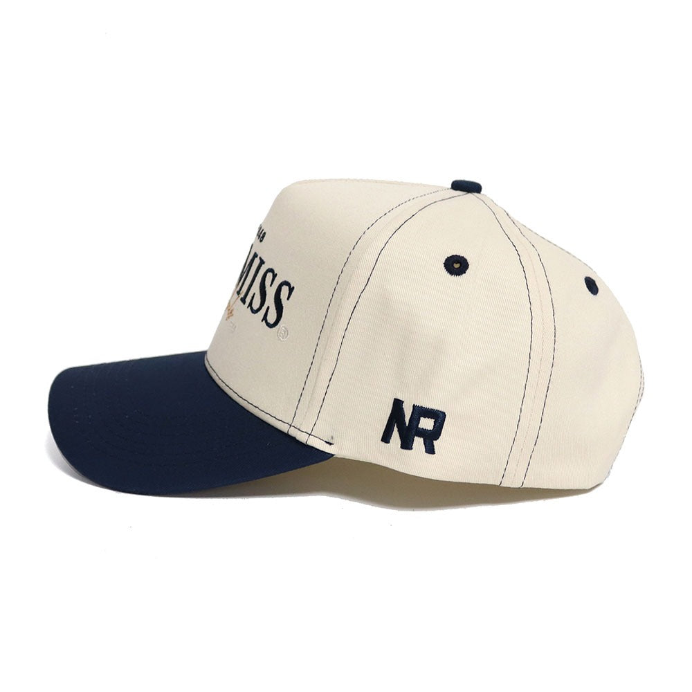 Ole Miss Vintage Hat - Navy - No Rivals
