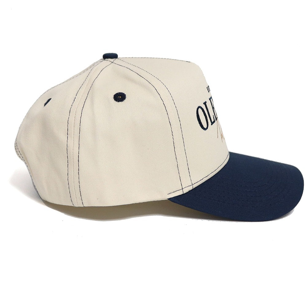 Ole Miss Vintage Hat - Navy - No Rivals