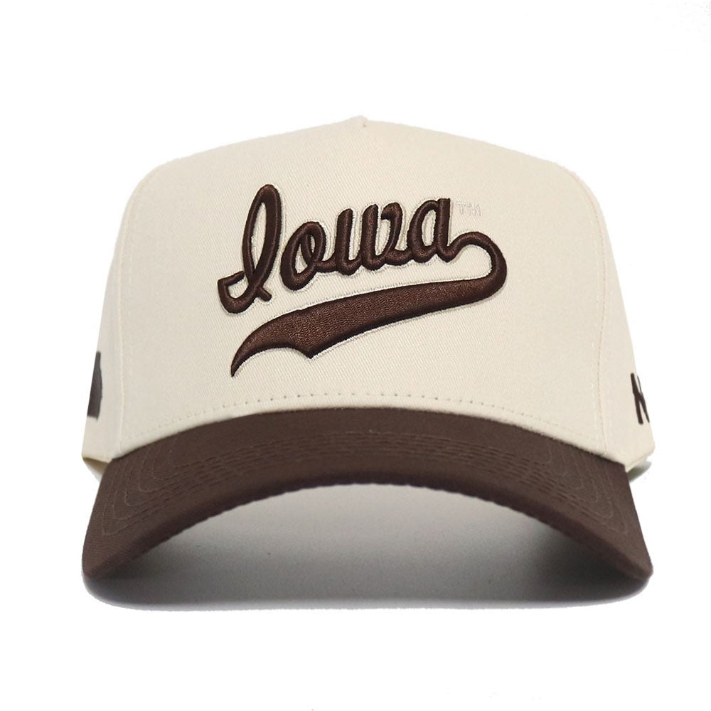 Iowa Script Espresso Hat - No Rivals