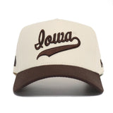 Iowa Script Espresso Hat - No Rivals