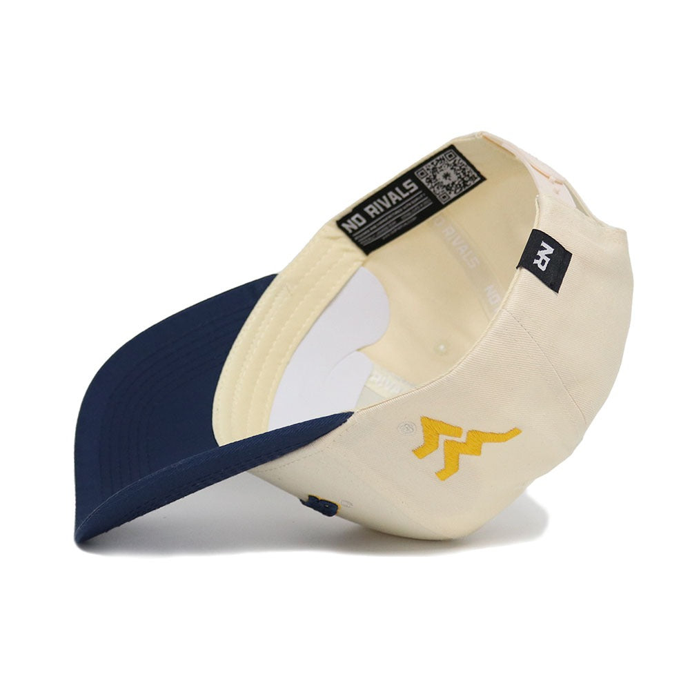 Upside Down MOUNTAINEERS Hat - WVU - Classic Colors - No Rivals