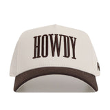 HOWDY Block Hat - Espresso - No Rivals