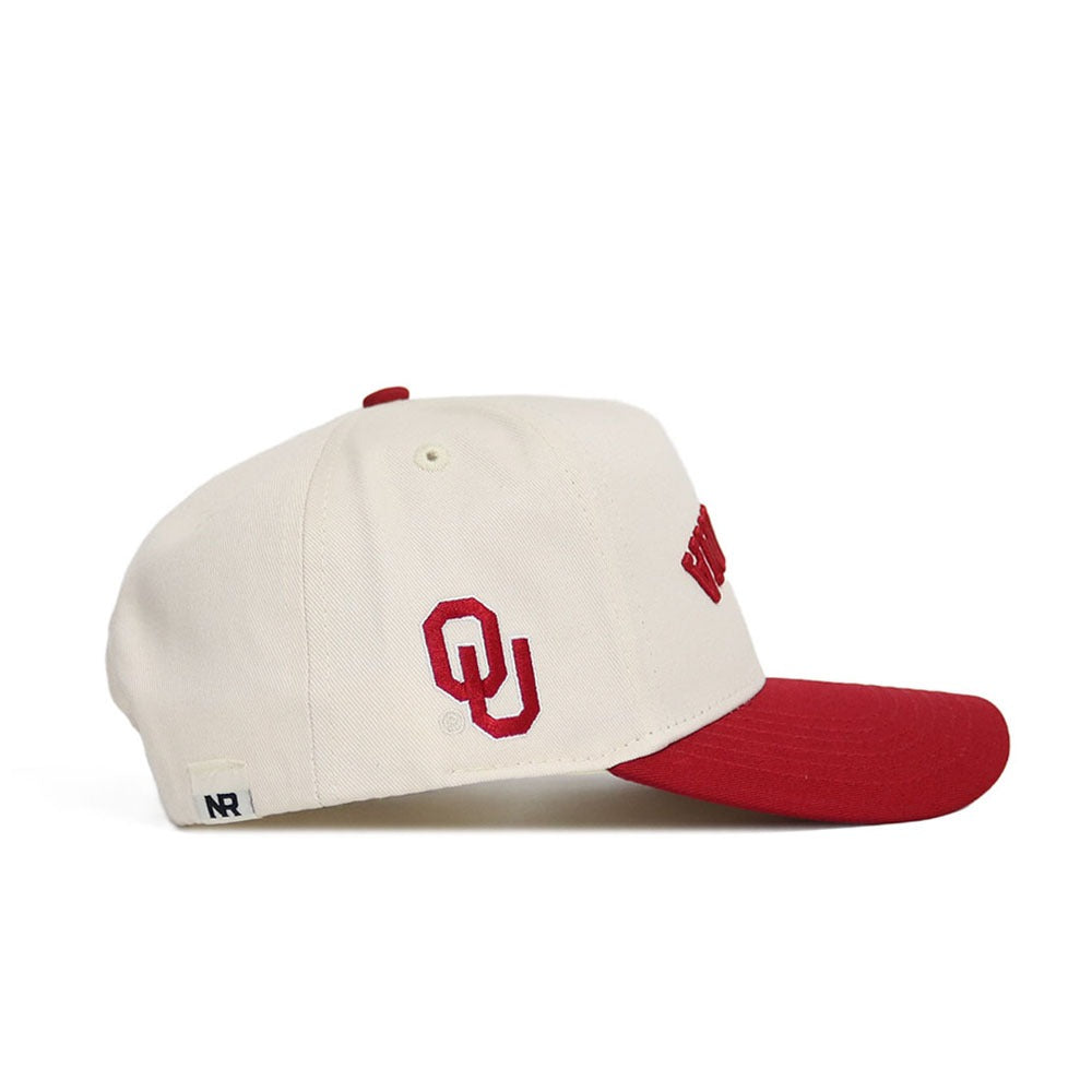Upside Down OKLAHOMA Hat - Classic Colors - No Rivals