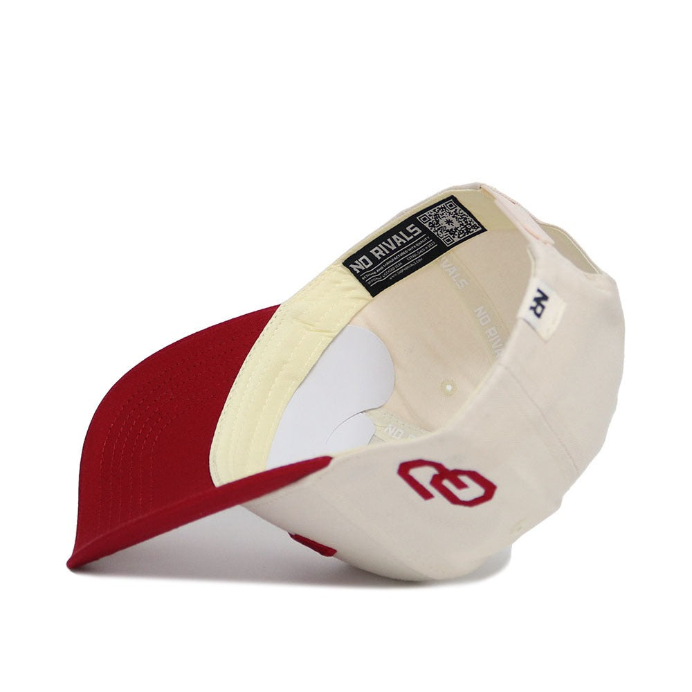Upside Down OKLAHOMA Hat - Classic Colors - No Rivals