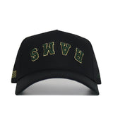 Upside Down RAMS Hat - Colorado State - Blackout - No Rivals