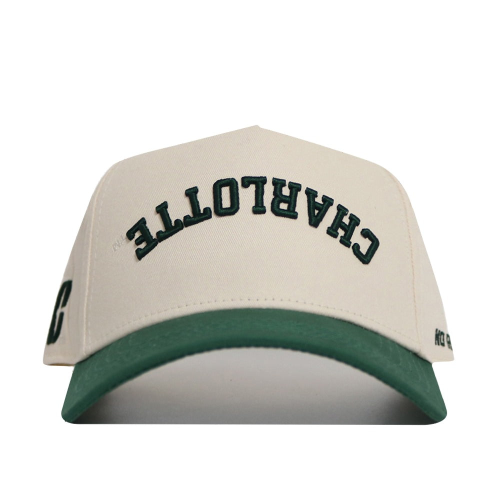 Upside Down CHARLOTTE Hat UNCC Classic Colors – No Rivals
