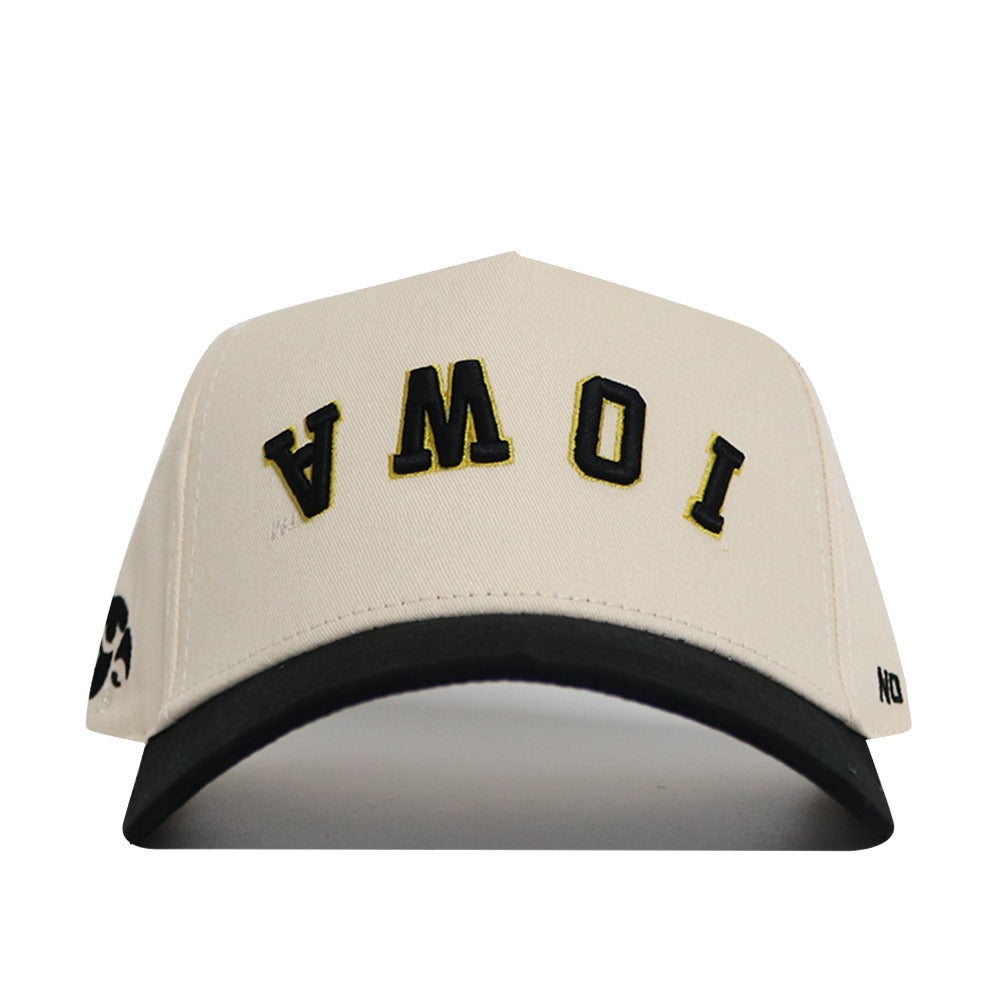Upside Down IOWA Hat - Classic Colors - No Rivals