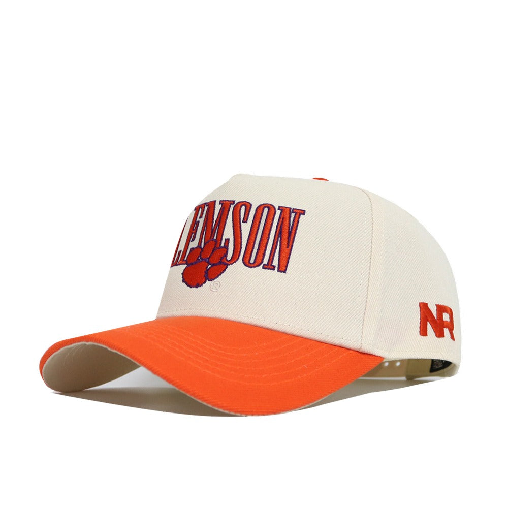 Clemson Retro Block Hat - No Rivals