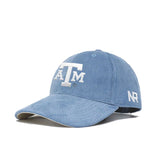 Texas A&M Corduroy Hat - Unstructured - Sky Blue - No Rivals