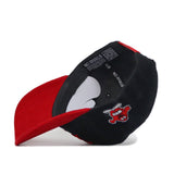 WKU Tops Script Hat - Black/Red Corduroy - No Rivals