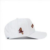 Upside Down SUN DEVILS Hat - Whiteout - No Rivals
