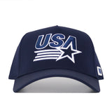 Athletic USA Hat - Full Navy - No Rivals