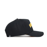 Upside Down MIZZOU Hat - Black and Gold