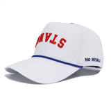 Upside Down STANGS Hat - SMU - Whiteout - No Rivals