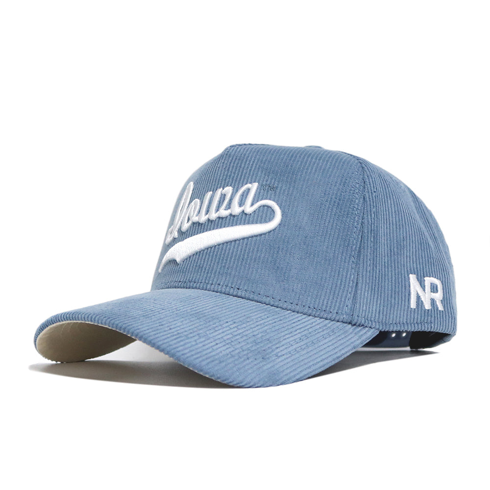 Iowa Corduroy Hat - Structured - Sky Blue (B2B) - No Rivals