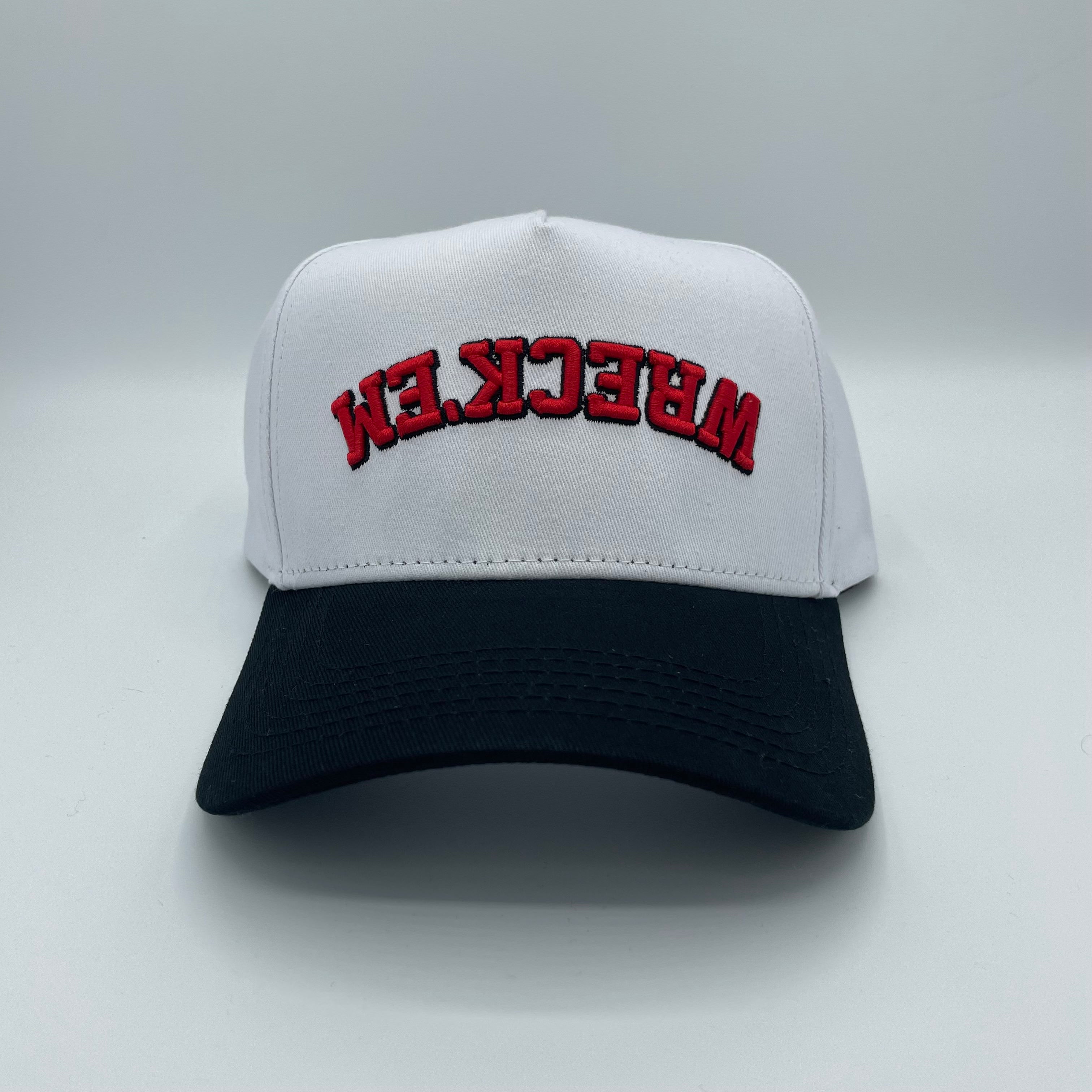 Upside Down WRECK 'EM Hat - Classic Colors - No Rivals