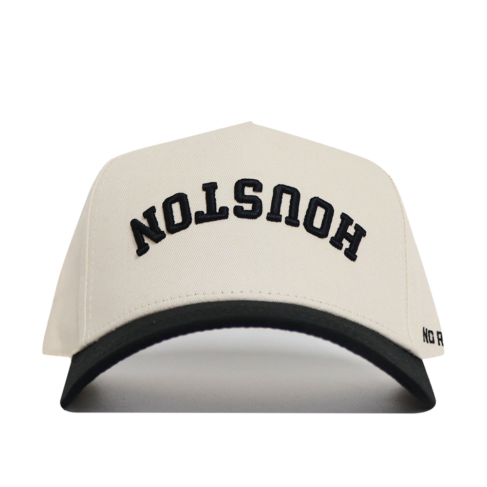 Upside Down HOUSTON Hat - Classic Black - No Rivals