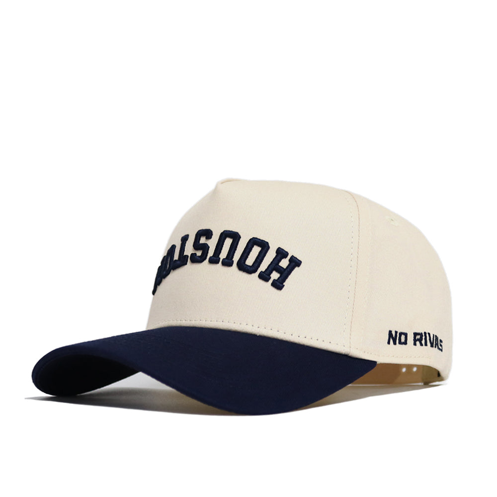 Upside Down HOUSTON Hat - Classic Navy - No Rivals