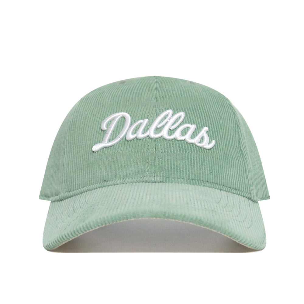 Dallas Corduroy Hat - Unstructured - Spring Green (B2B) - No Rivals