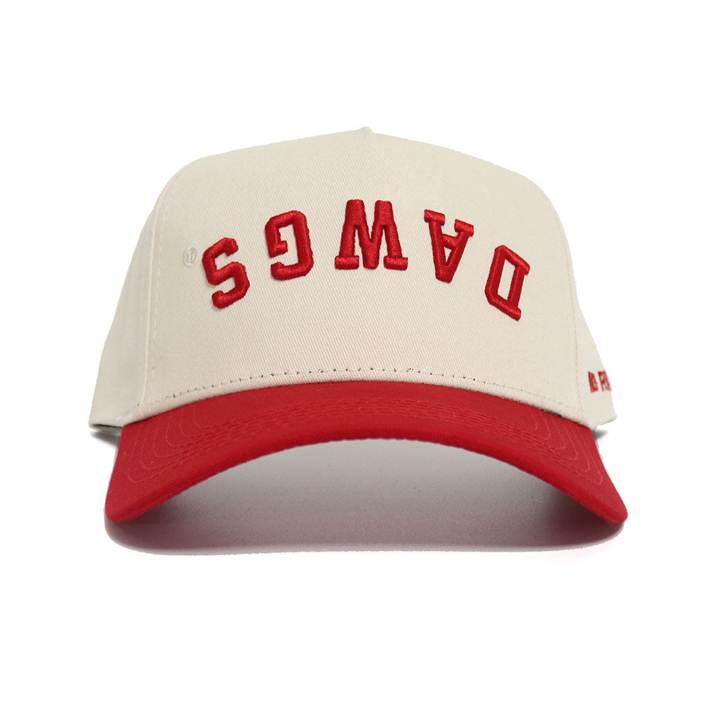 Upside Down DAWGS Hat - Georgia - Classic Colors - No Rivals