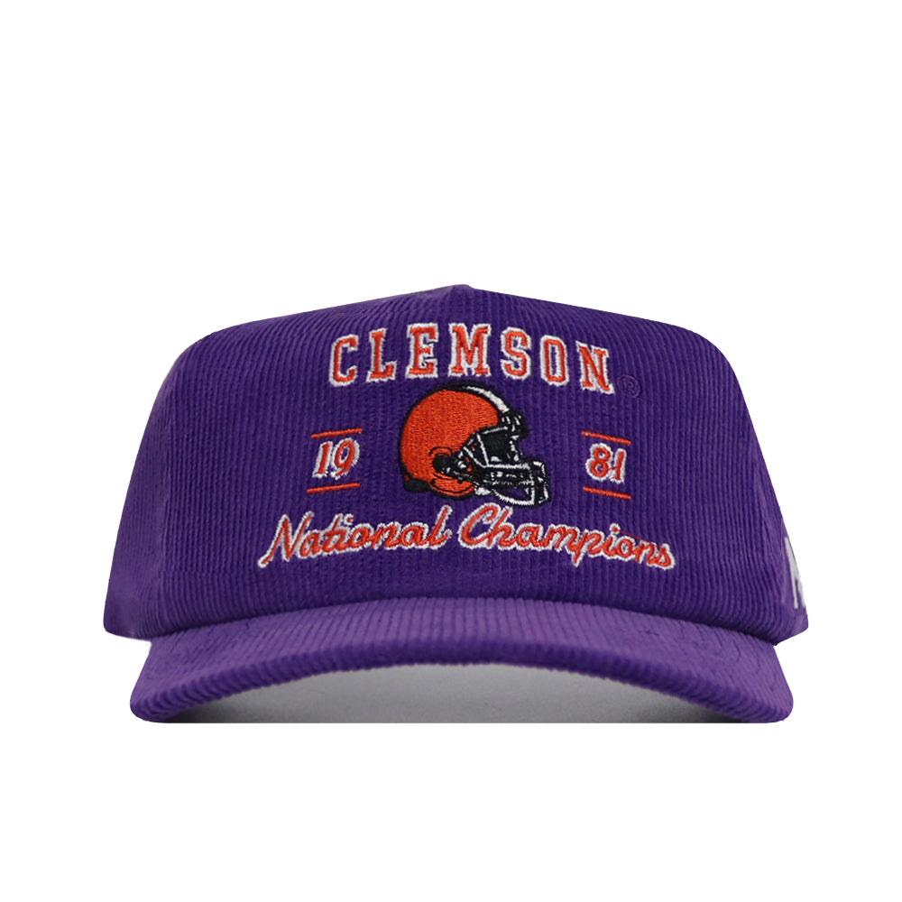 Clemson Vintage Natty Cord Hat - No Rivals