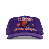 Clemson Vintage Natty Cord Hat - No Rivals