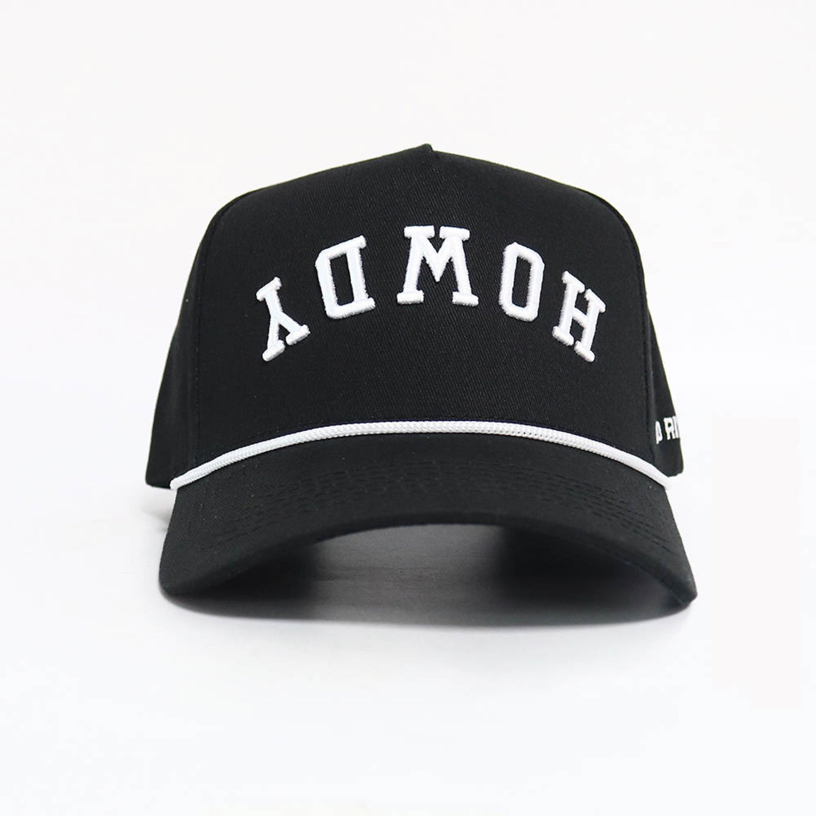 Upside Down HOWDY Hat - Blackout - No Rivals