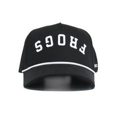 Upside Down FROGS Hat - TCU - Blackout - No Rivals