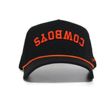 Upside Down COWBOYS Hat - Blackout - No Rivals