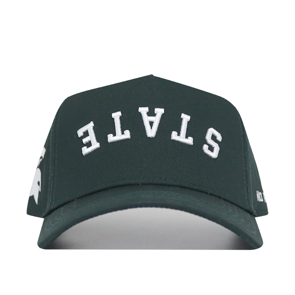 Upside Down STATE Hat - Michigan State - Color Rush - No Rivals
