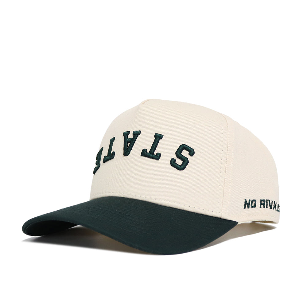 Upside Down STATE Hat - Michigan State - Classic Colors - No Rivals