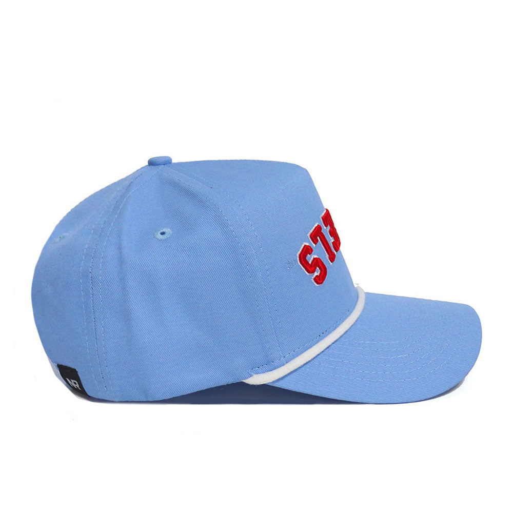 Upside Down Ole Miss REBELS Hat - Powder Blue - No Rivals