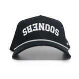 Upside Down SOONERS Hat - Blackout - No Rivals