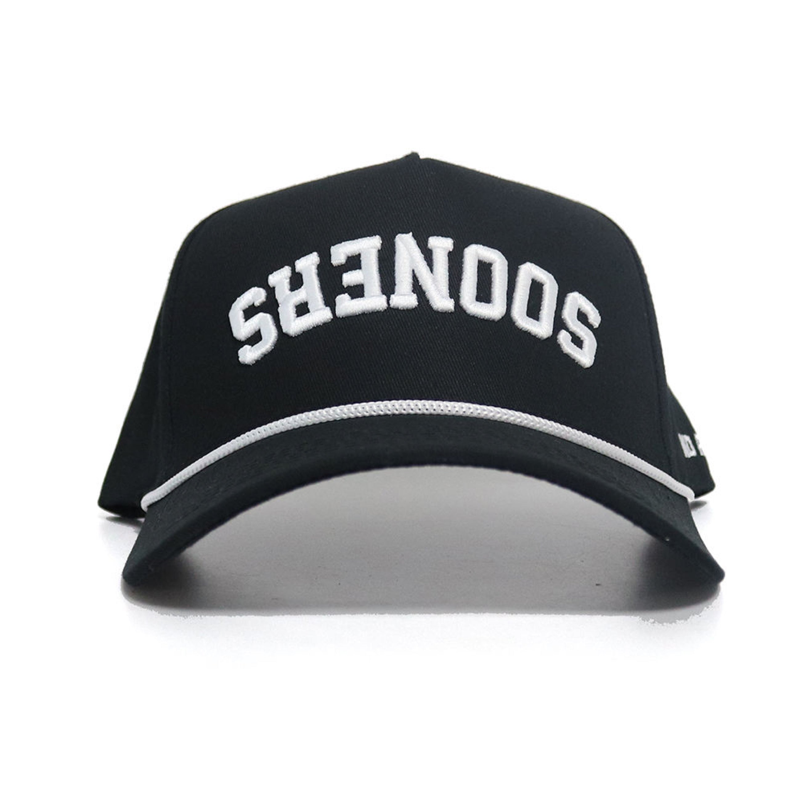 Upside Down SOONERS Hat - Blackout - No Rivals