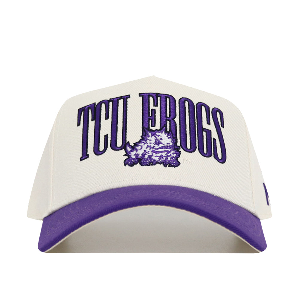 TCU Retro Block Hat - No Rivals