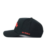 Upside Down NEBRASKA Hat - Blackout - No Rivals