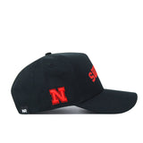 Upside Down HUSKERS Hat - Nebraska - Blackout - No Rivals