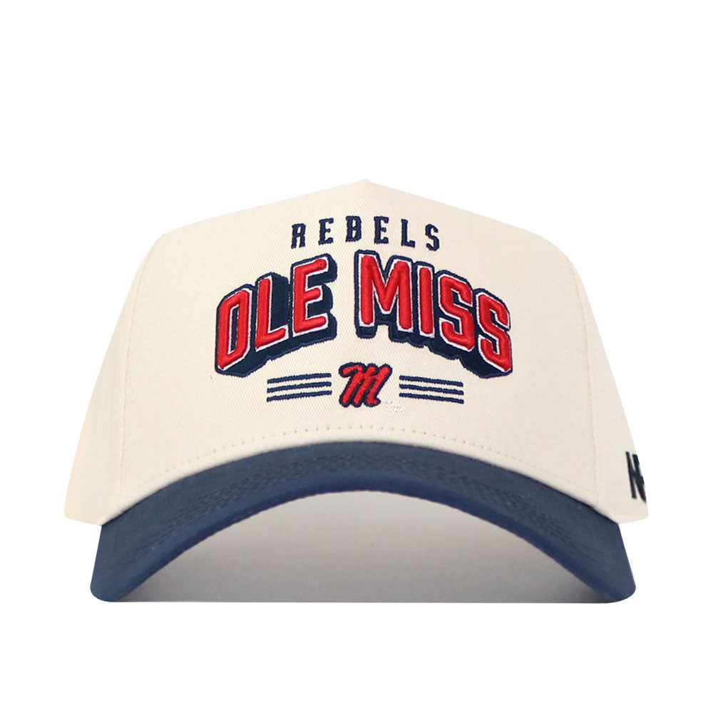 Ole Miss Letterman Hat - No Rivals
