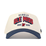 Ole Miss Letterman Hat - No Rivals
