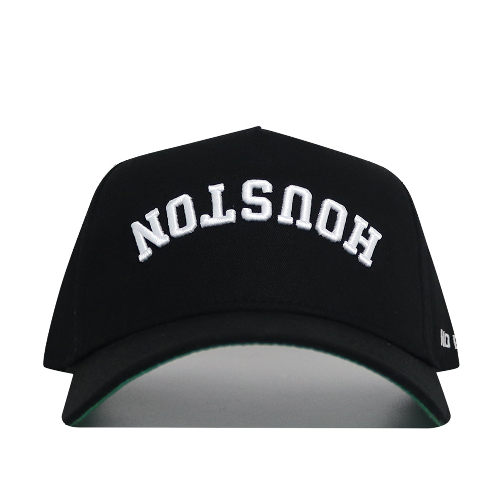 Upside Down HOUSTON Hat - Blackout - No Rivals