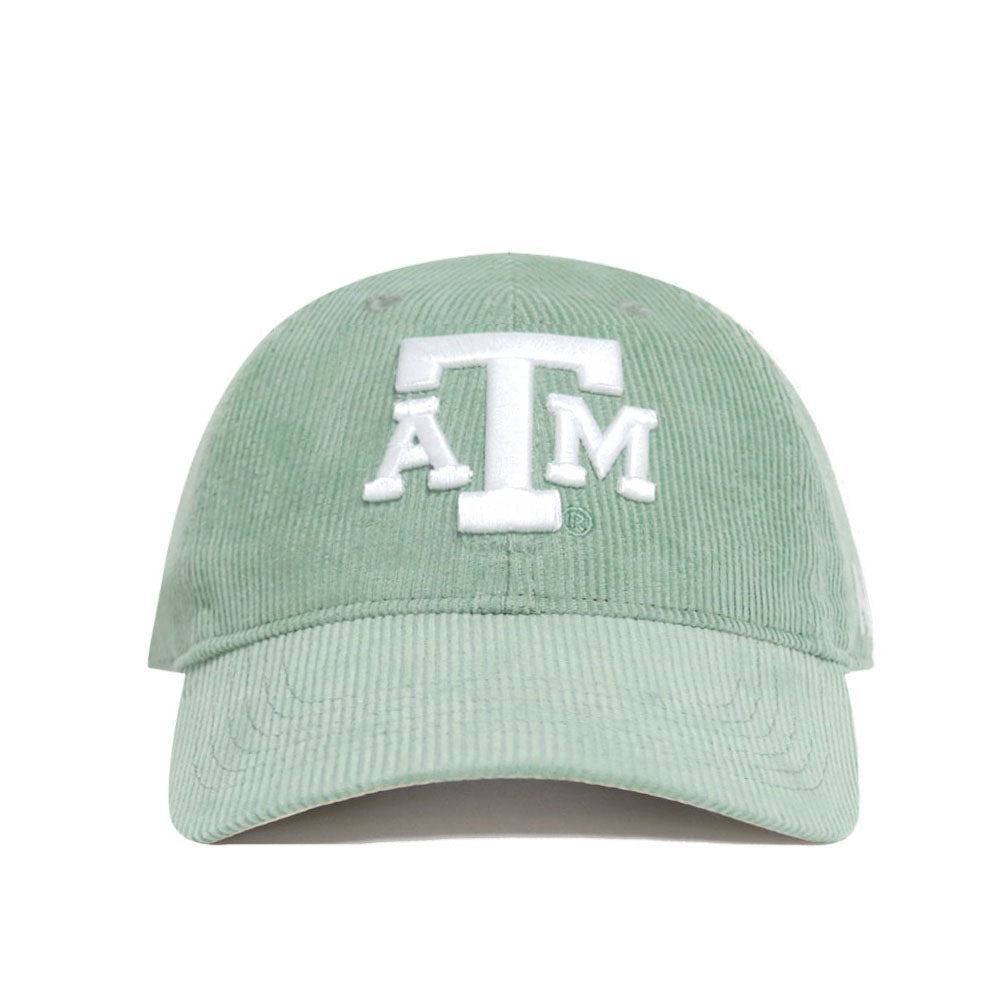 Texas A&M Corduroy Hat - Unstructured - Spring Green (B2B) - No Rivals