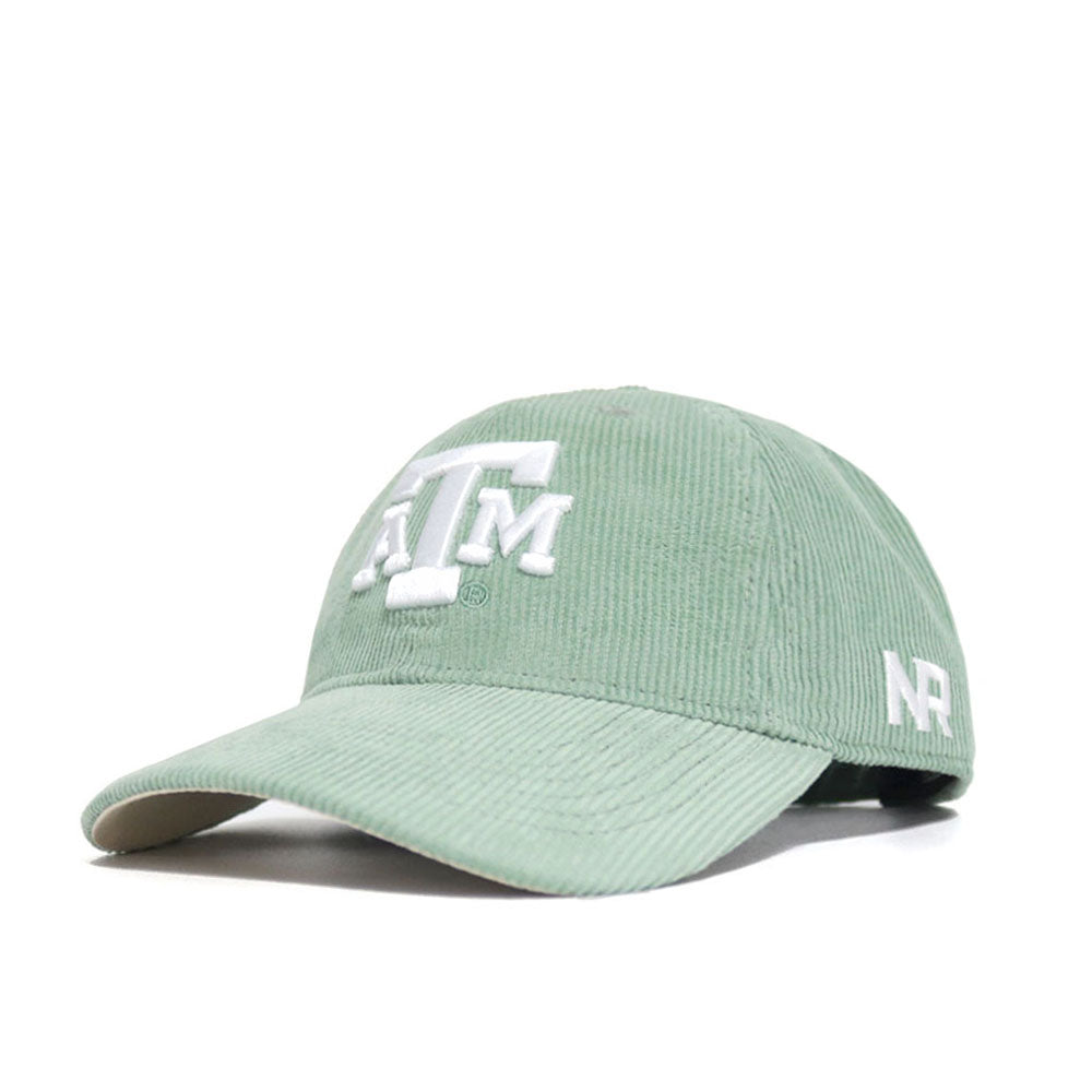 Texas A&M Corduroy Hat - Unstructured - Spring Green (B2B) - No Rivals